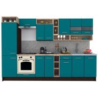 Bucatarie COSSY NEW 310 A2 Wenge / Decor 0245